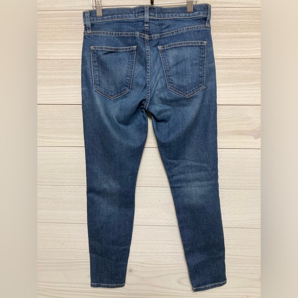 Current/Elliott "The Stiletto" Cropped Jeans Sz 28 - Picture 4 of 11